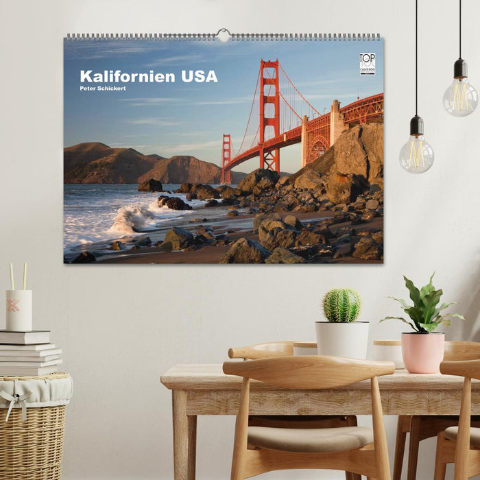 Kalifornien USA (CALVENDO Wandkalender 2026)