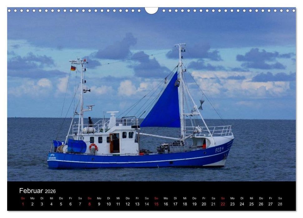 An der Nordsee (CALVENDO Wandkalender 2026)