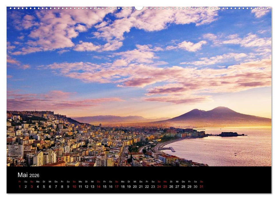 Neapel und Umgebung (CALVENDO Wandkalender 2026)