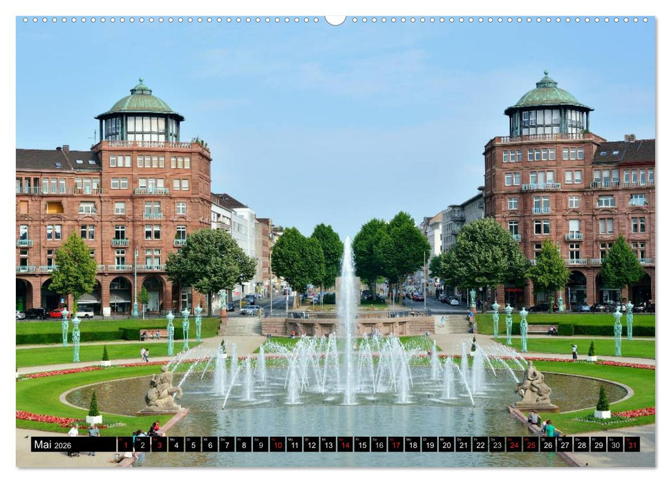 Mannheim ist Schön! (CALVENDO Wandkalender 2026)
