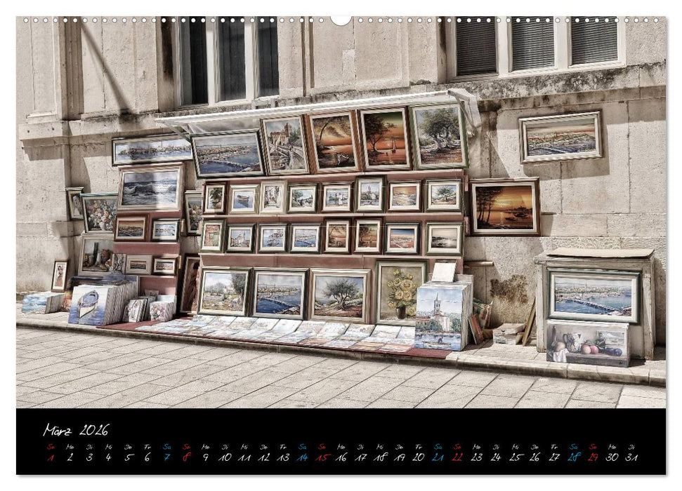 Kroatien - Dalmatien (CALVENDO Wandkalender 2026)