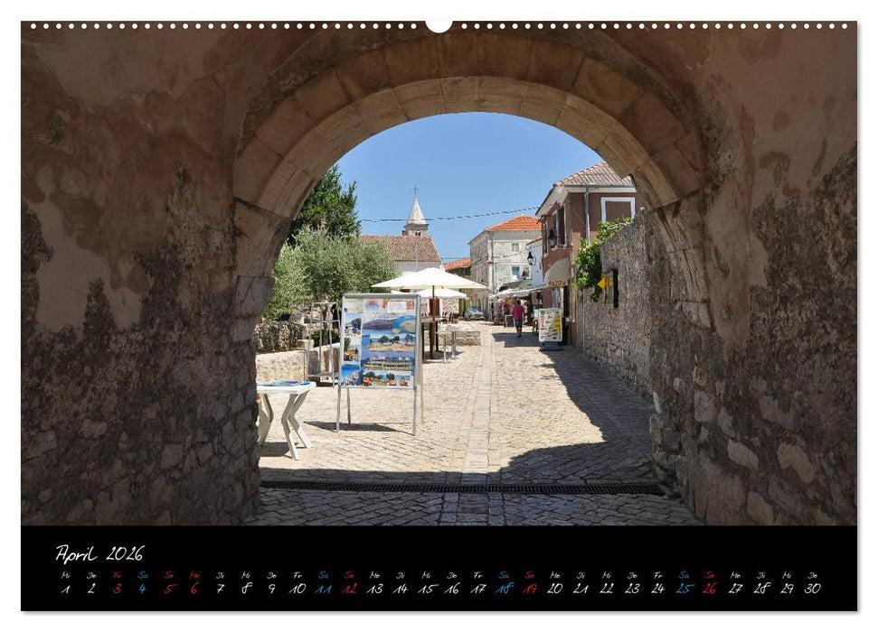 Kroatien - Dalmatien (CALVENDO Wandkalender 2026)