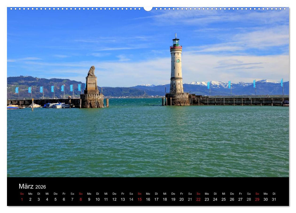 Bodensee (CALVENDO Wandkalender 2026)