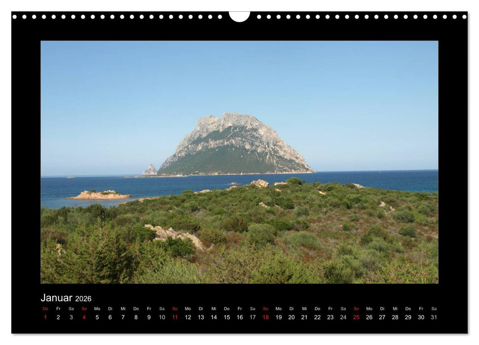 Sardinien (CALVENDO Wandkalender 2026)