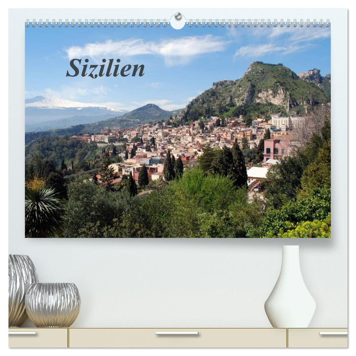 Sizilien (CALVENDO Premium Wandkalender 2026)