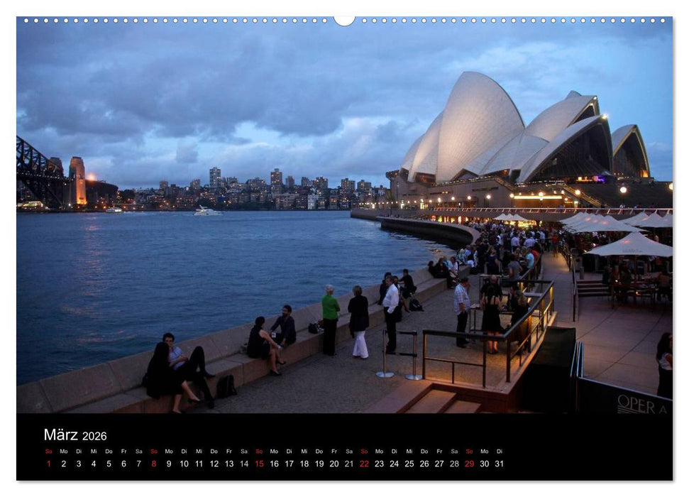 Australien (CALVENDO Wandkalender 2026)