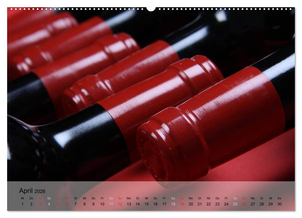 Wein schmeckt fein (CALVENDO Wandkalender 2026)
