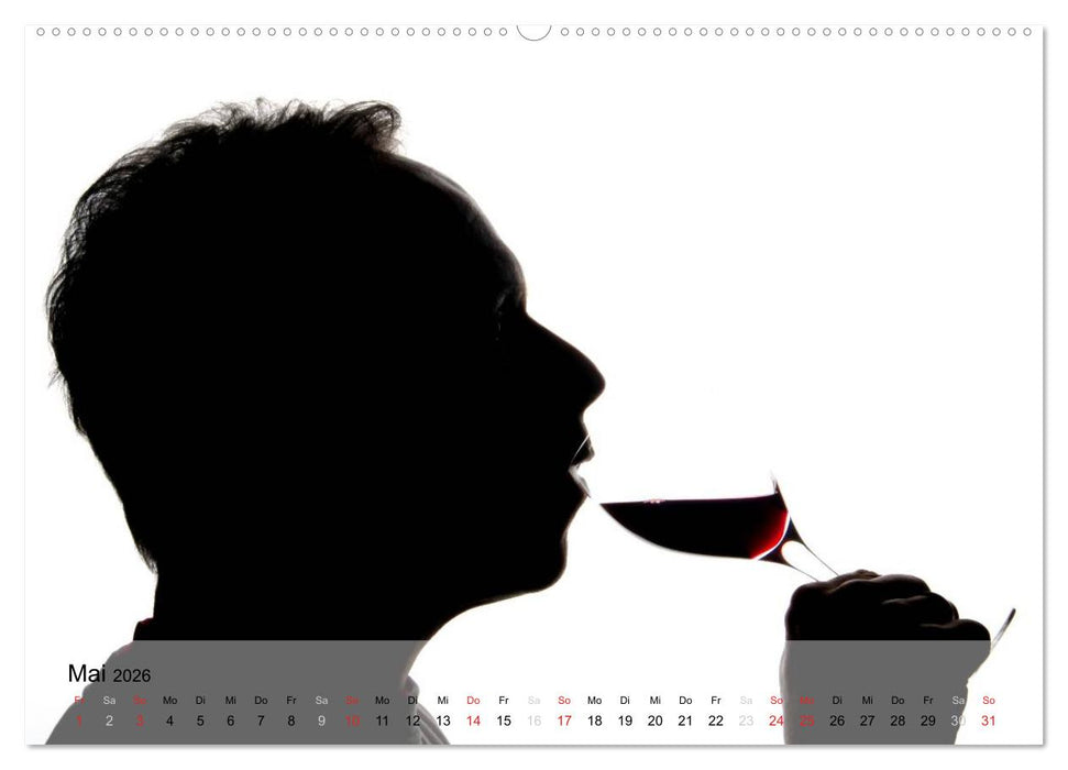 Wein schmeckt fein (CALVENDO Wandkalender 2026)