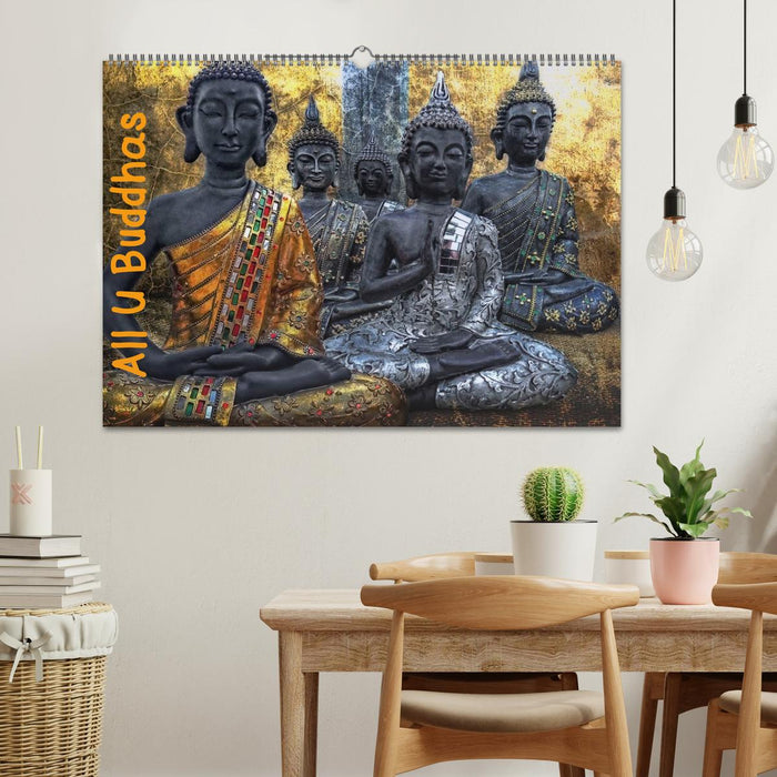 All U Buddhas (CALVENDO Wandkalender 2026)