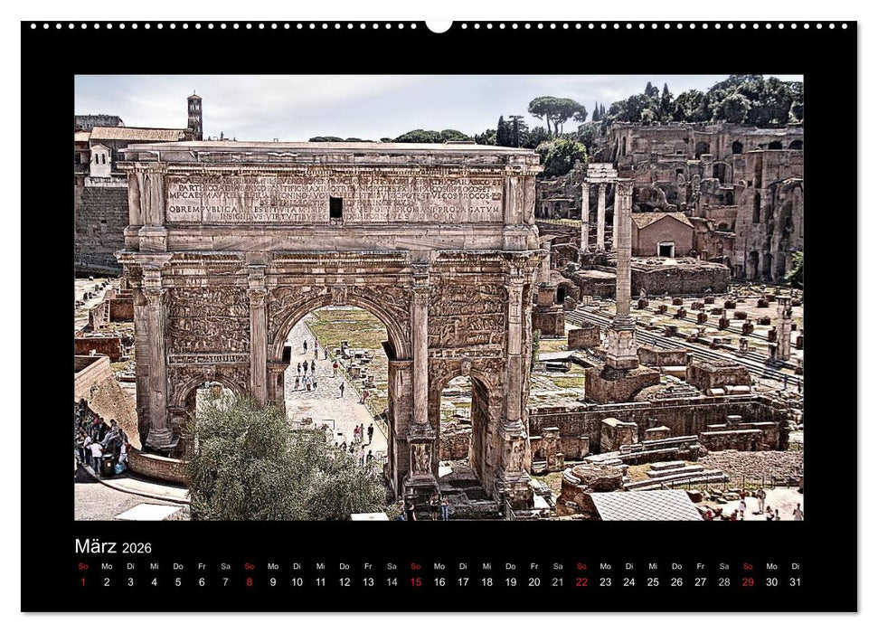 Roma (CALVENDO Wandkalender 2026)