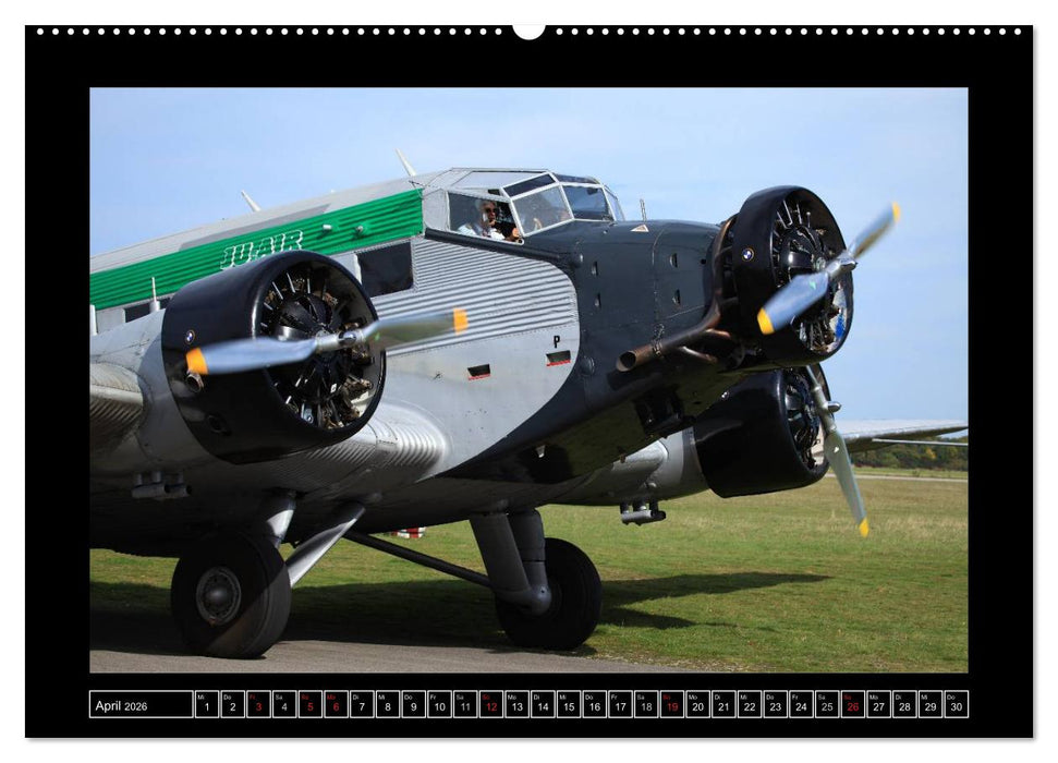 JU-AIR Ju-52 (CALVENDO Wandkalender 2026)