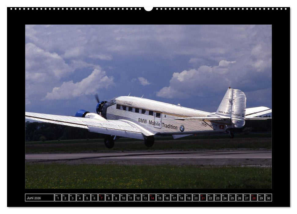 JU-AIR Ju-52 (CALVENDO Wandkalender 2026)