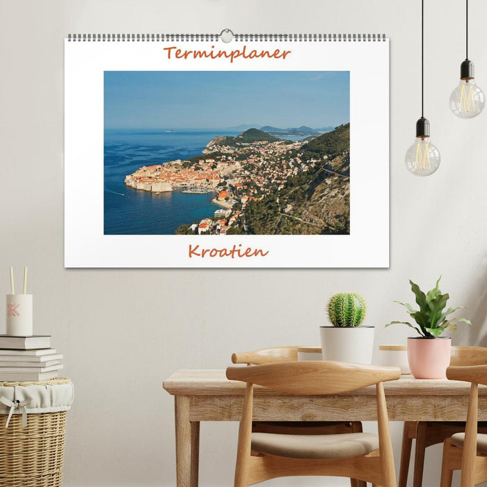 Kroatien, Terminplaner (CALVENDO Wandkalender 2026)