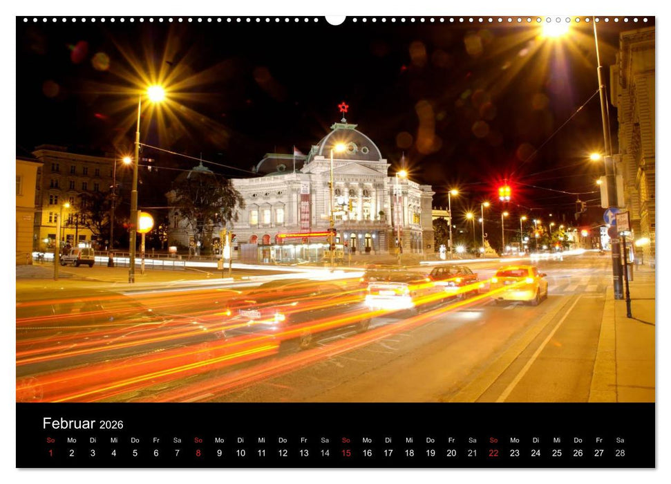 Wien (CALVENDO Premium Wandkalender 2026)