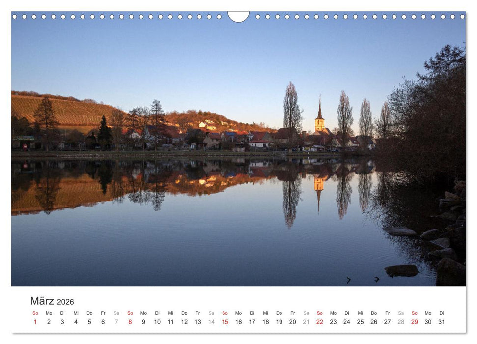 Malerisches Mainfranken (CALVENDO Wandkalender 2026)