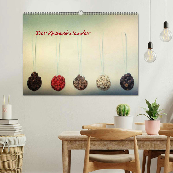Der Küchenkalender (CALVENDO Wandkalender 2026)