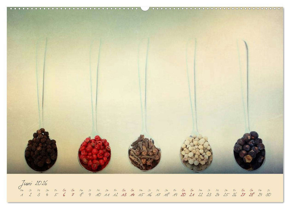 Der Küchenkalender (CALVENDO Wandkalender 2026)