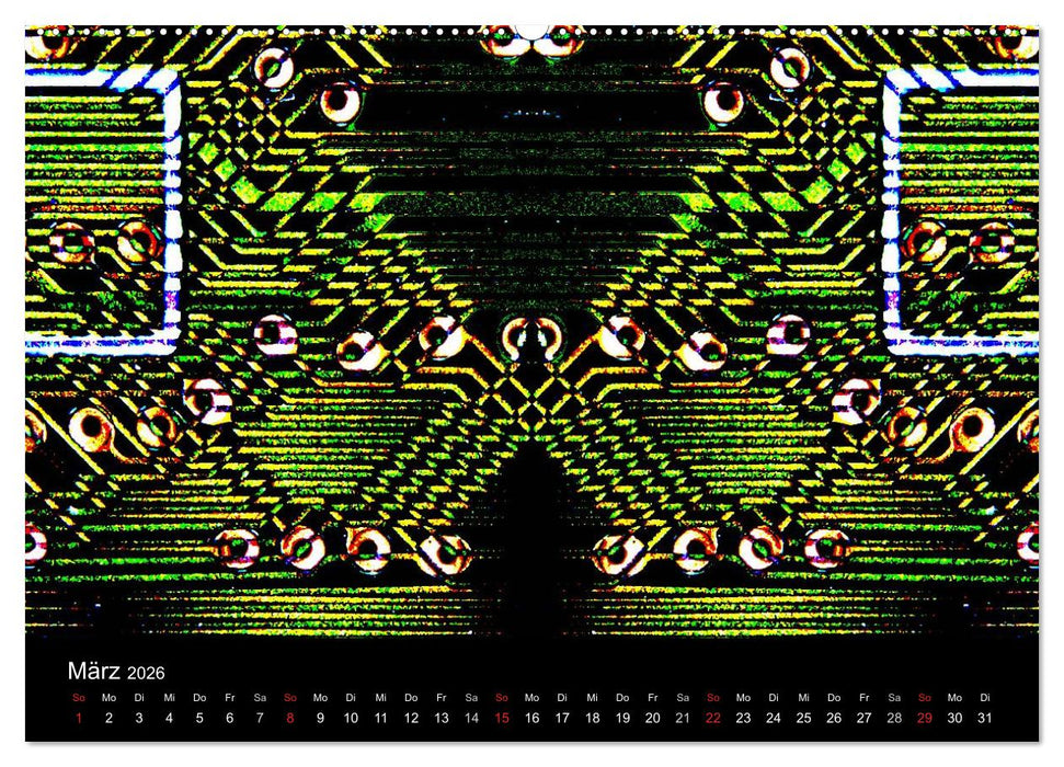 Computer ganz nah (CALVENDO Wandkalender 2026)