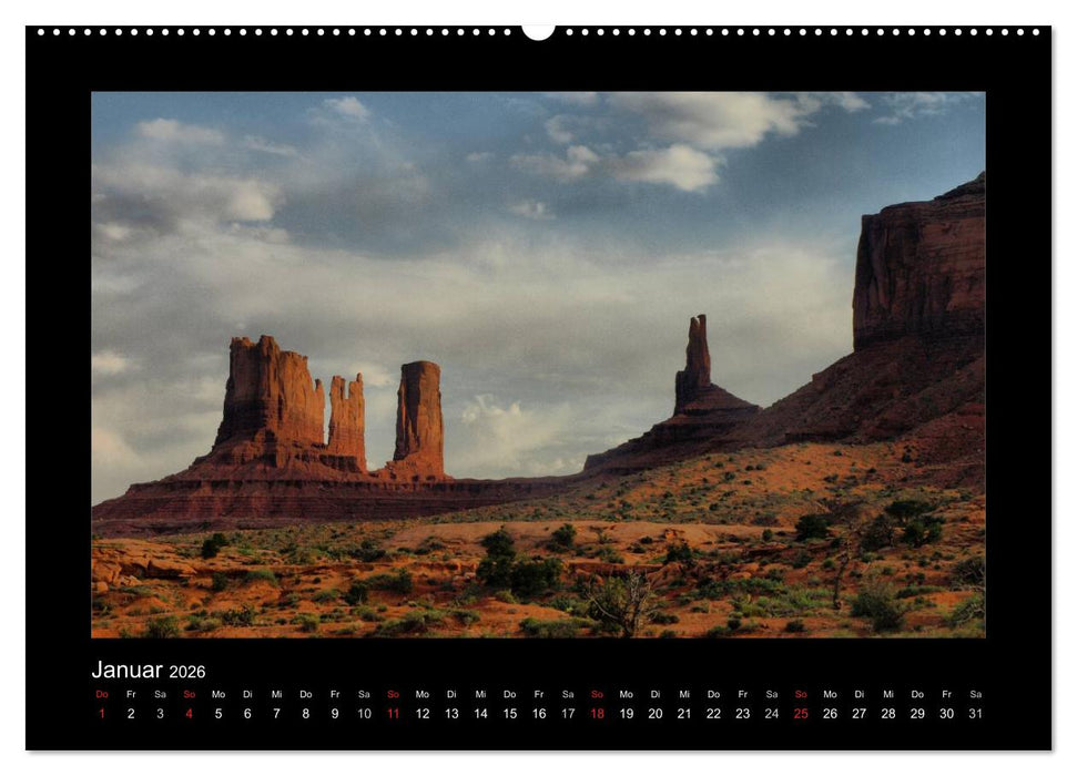 Amerikas wilder Westen (CALVENDO Wandkalender 2026)