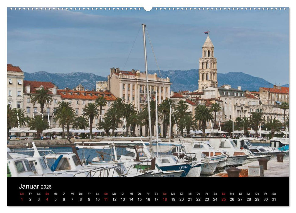 Grüße aus Kroatien (CALVENDO Premium Wandkalender 2026)