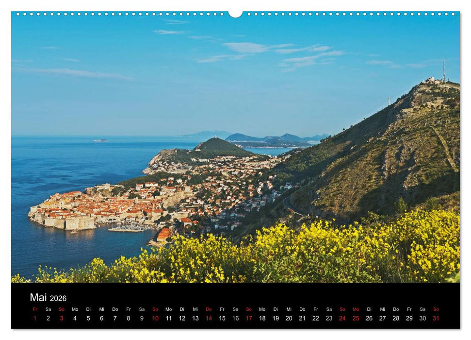 Grüße aus Kroatien (CALVENDO Premium Wandkalender 2026)