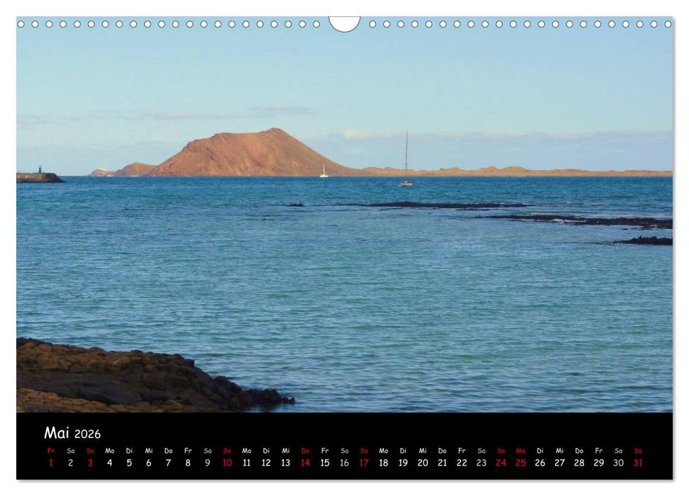Fuerteventura - karge Schönheit (CALVENDO Wandkalender 2026)