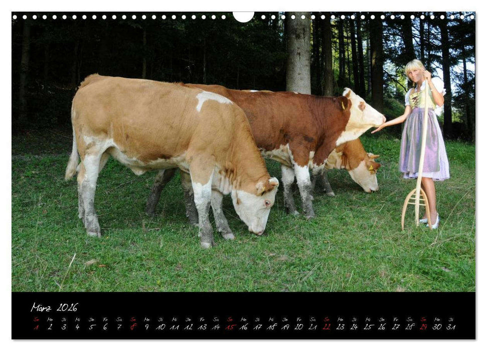 Landleben am Bauernhof 2026 (CALVENDO Wandkalender 2026)