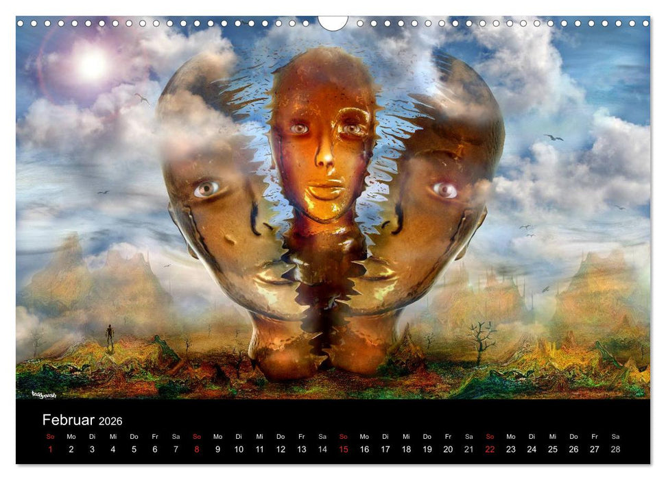 Der Fantasy Kalender (CALVENDO Wandkalender 2026)