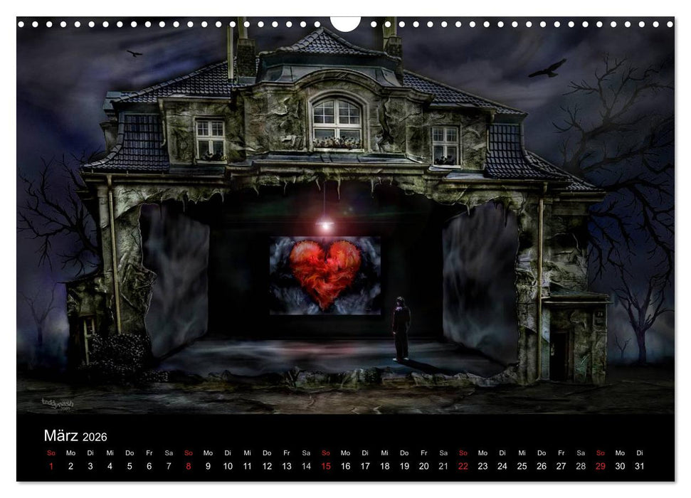 Der Herz Kalender (CALVENDO Wandkalender 2026)