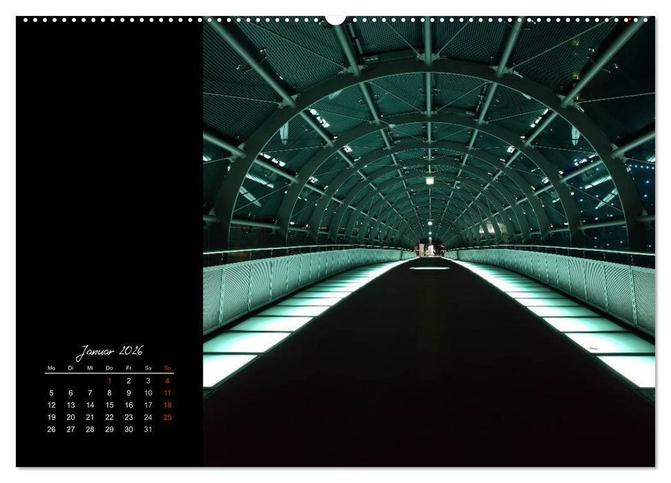 Bremerhaven Nights (CALVENDO Premium Wandkalender 2026)