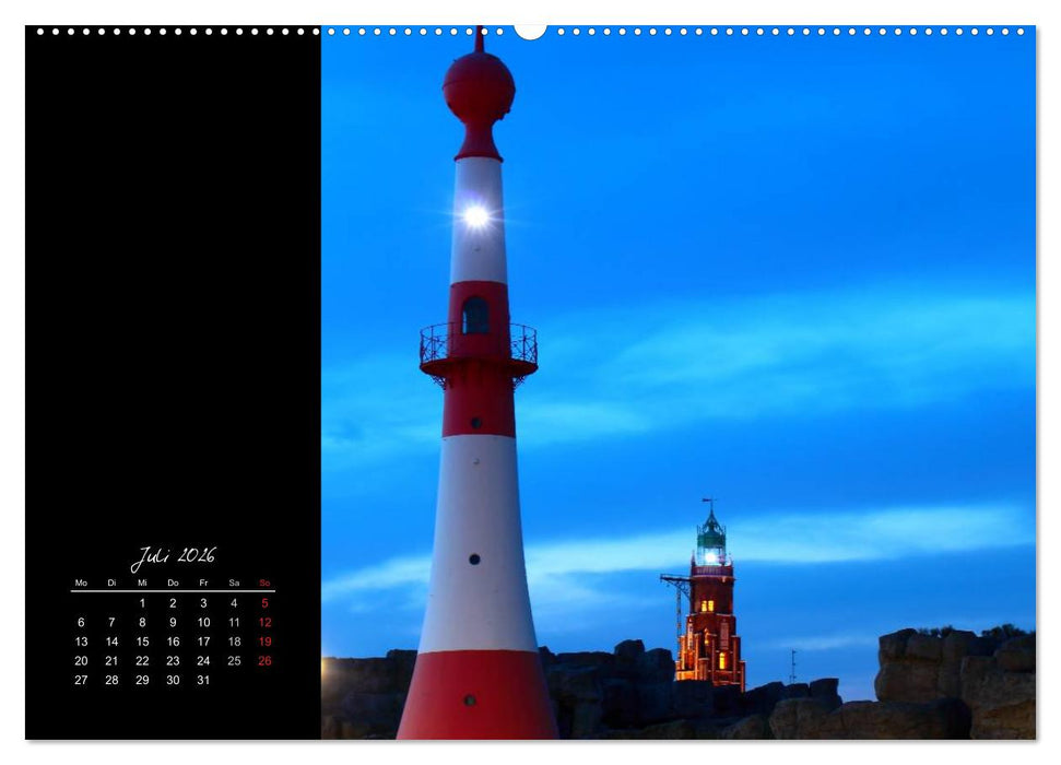 Bremerhaven Nights (CALVENDO Premium Wandkalender 2026)