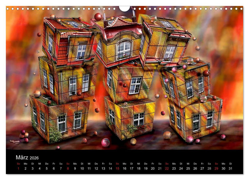 Der kreative Hauskalender (CALVENDO Wandkalender 2026)