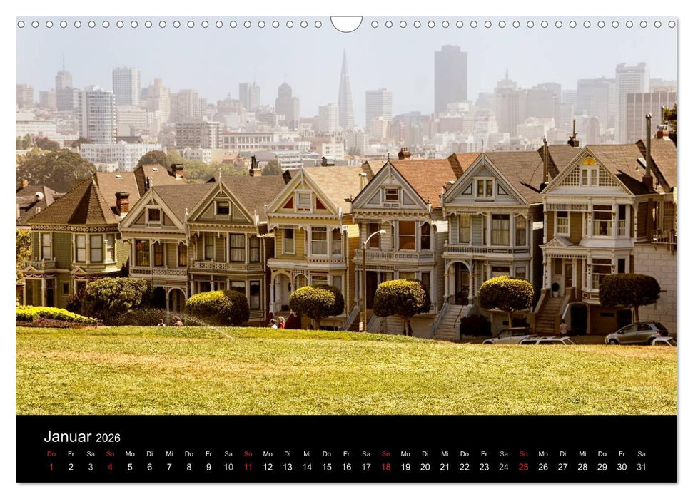 Traumreisen USA (CALVENDO Wandkalender 2026)