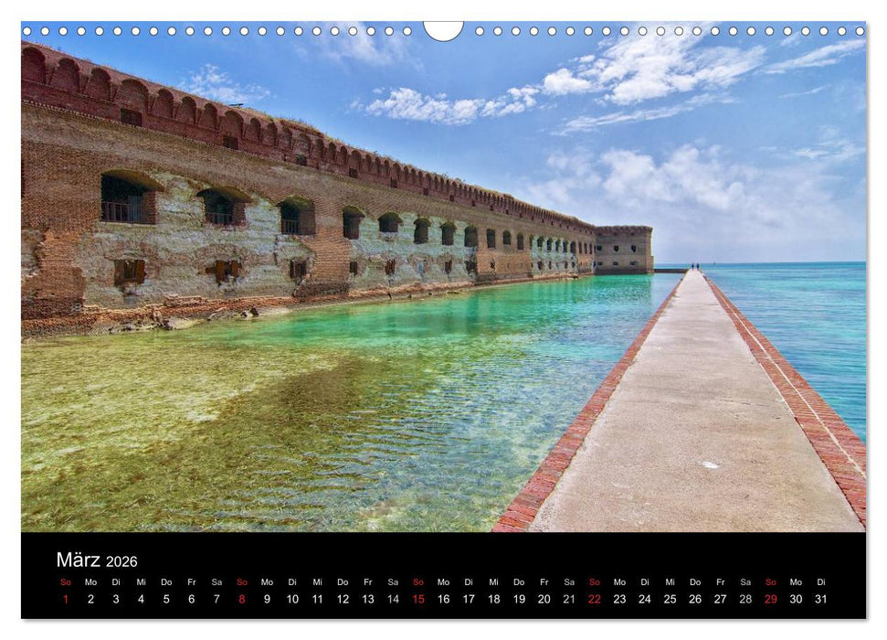 Traumreisen USA (CALVENDO Wandkalender 2026)