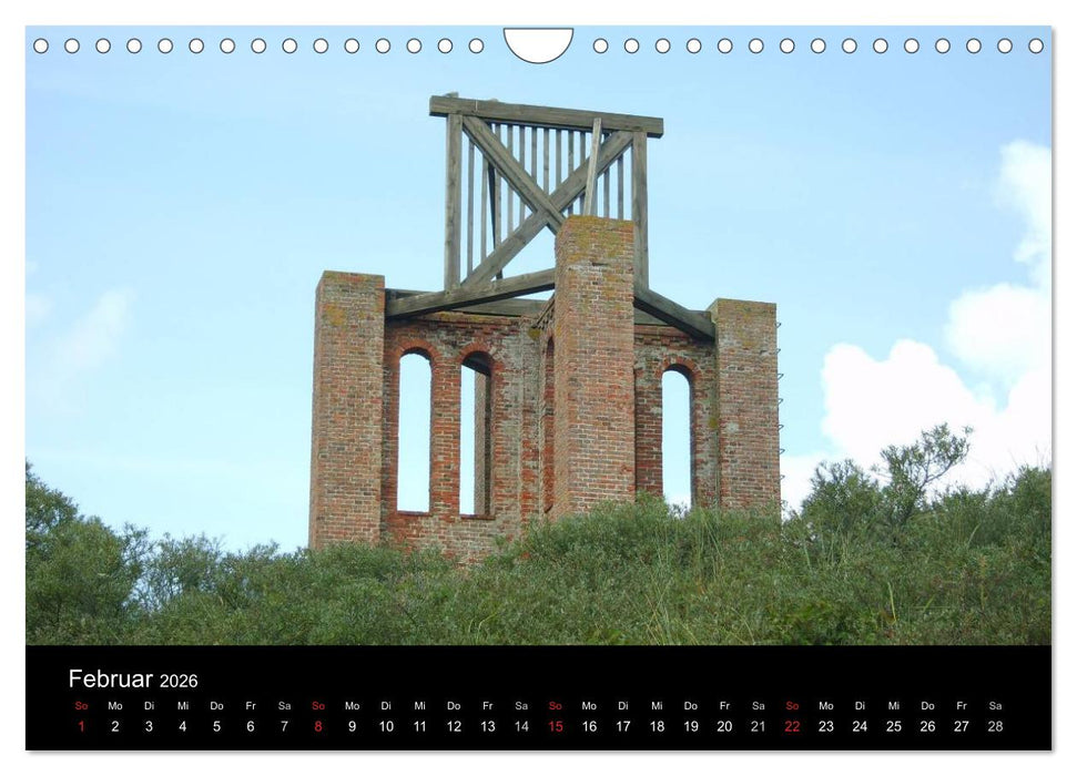 Nordseeinsel Borkum (CALVENDO Wandkalender 2026)