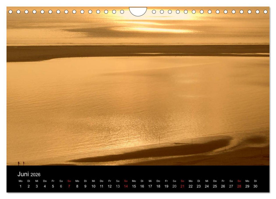 Nordseeinsel Borkum (CALVENDO Wandkalender 2026)