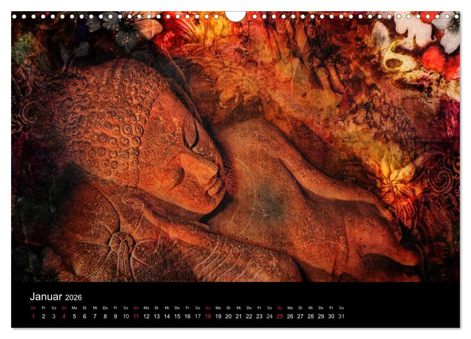 All U Buddhas (CALVENDO Wandkalender 2026)