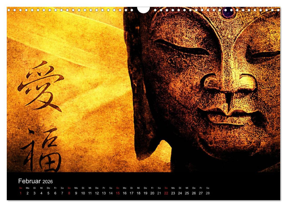 All U Buddhas (CALVENDO Wandkalender 2026)