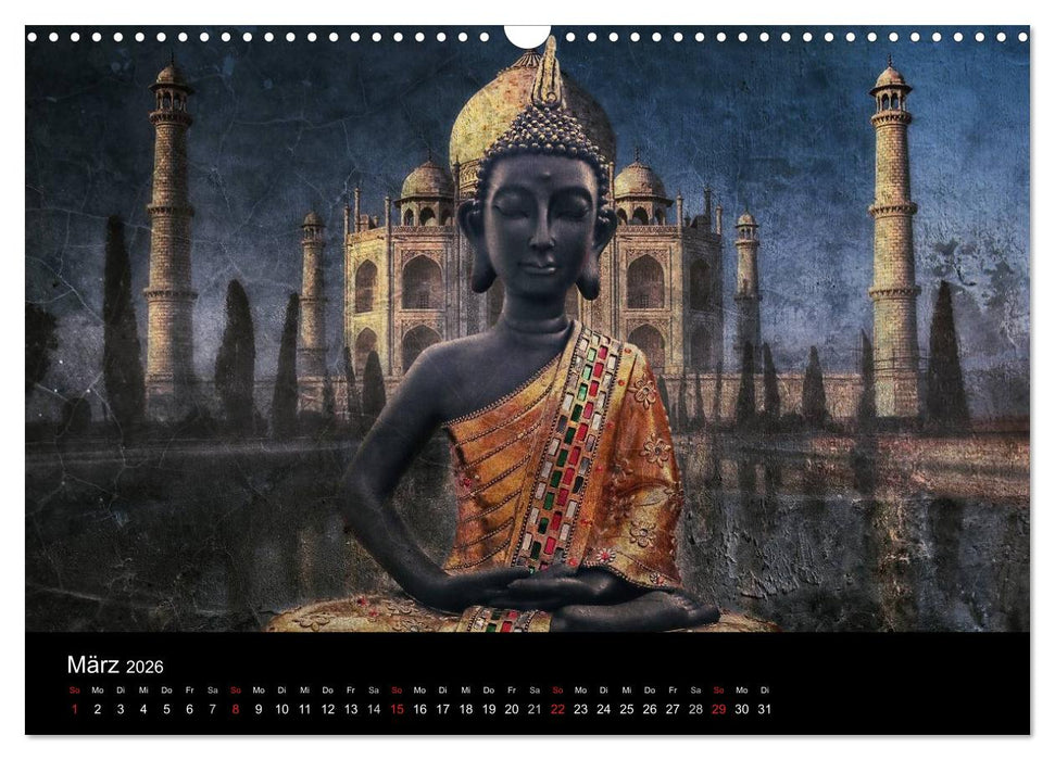 All U Buddhas (CALVENDO Wandkalender 2026)