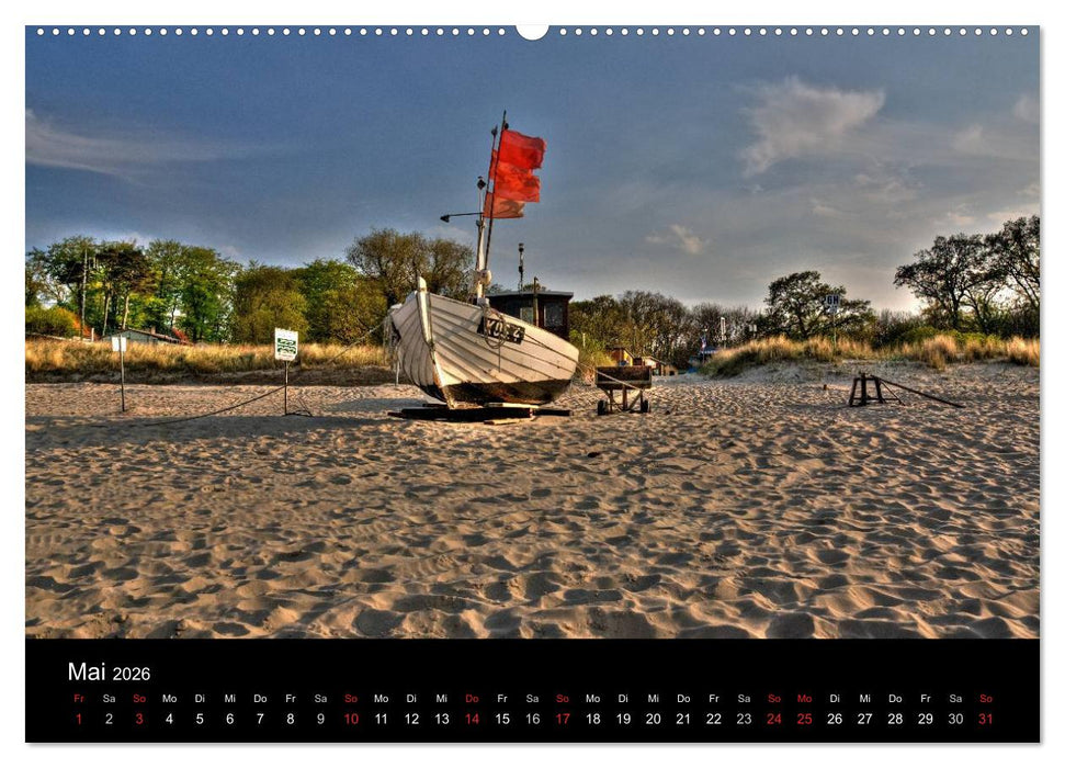 Impressionen von der Insel Usedom (CALVENDO Premium Wandkalender 2026)