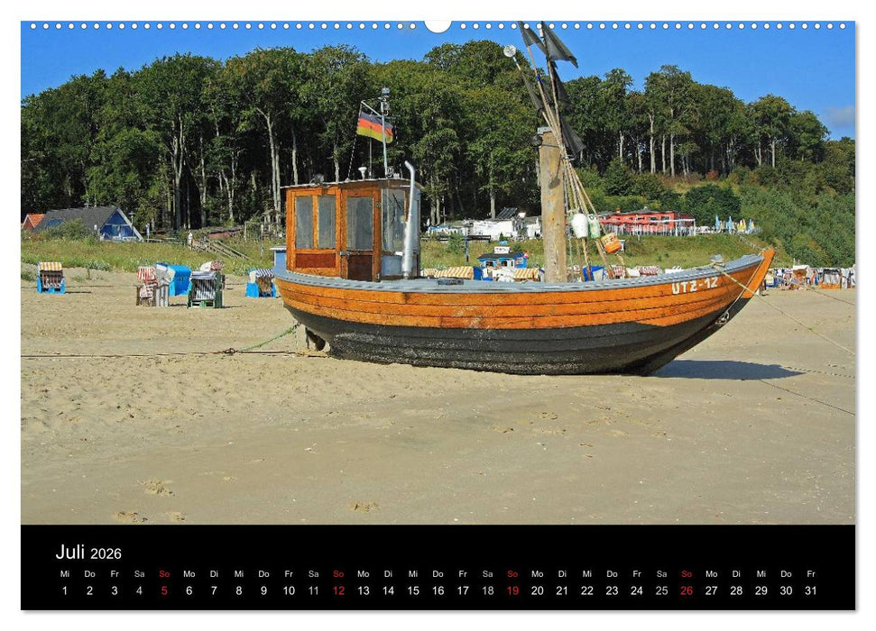 Impressionen von der Insel Usedom (CALVENDO Premium Wandkalender 2026)