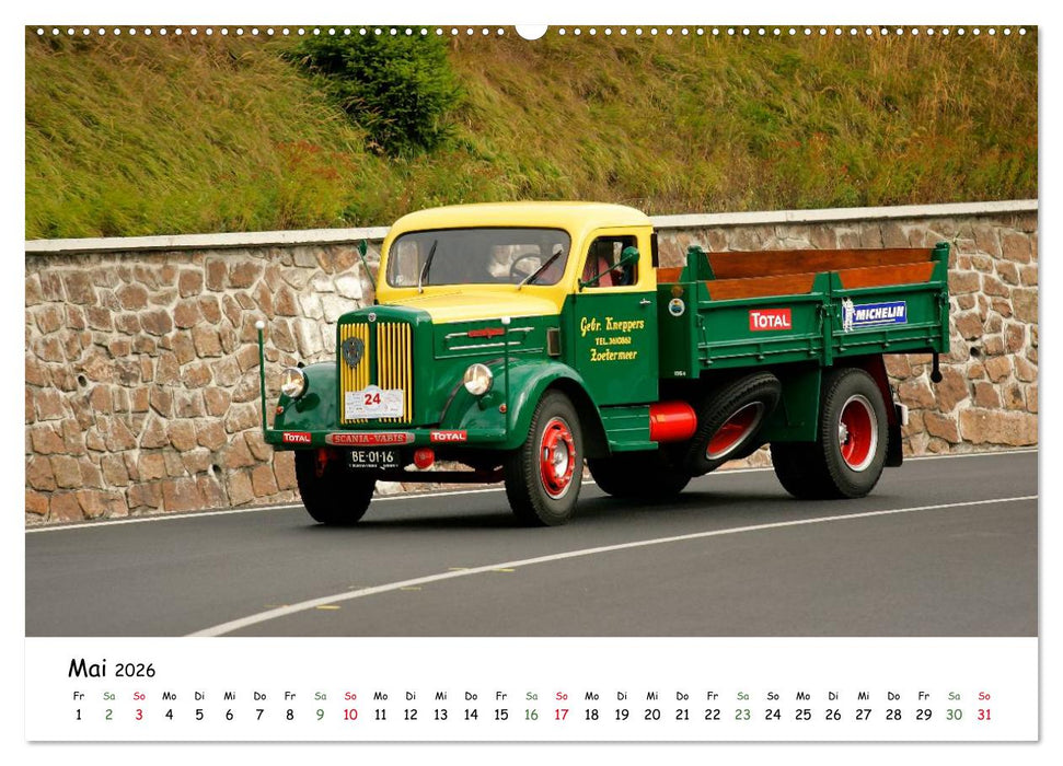 Klassische Lastkraftwagen (CALVENDO Premium Wandkalender 2026)