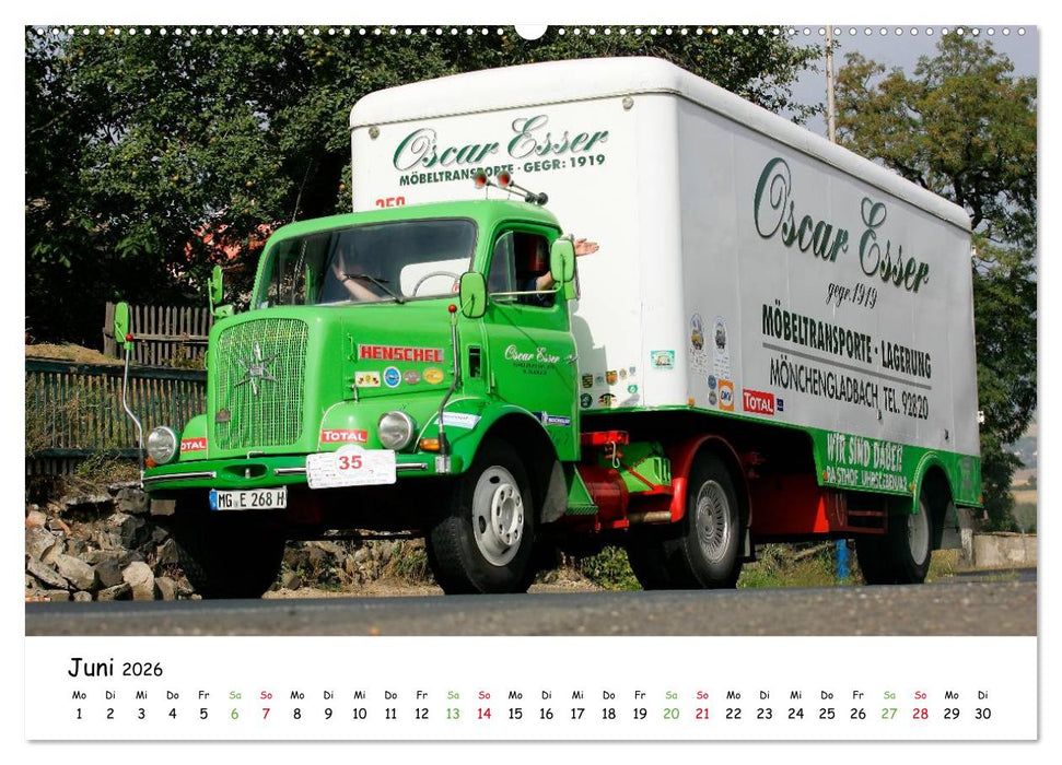 Klassische Lastkraftwagen (CALVENDO Premium Wandkalender 2026)