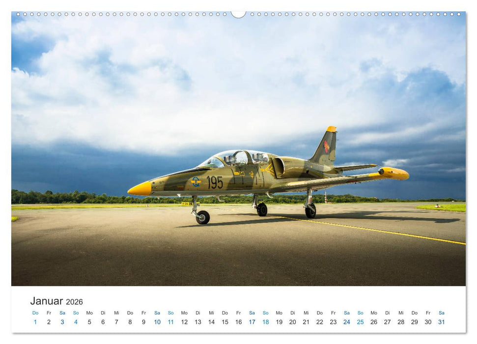 AVIATION CLASSICS seen by custompix.de (CALVENDO Wandkalender 2026)