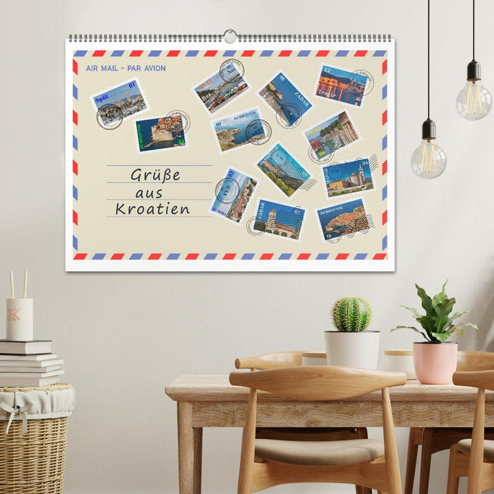 Grüße aus Kroatien (CALVENDO Wandkalender 2026)