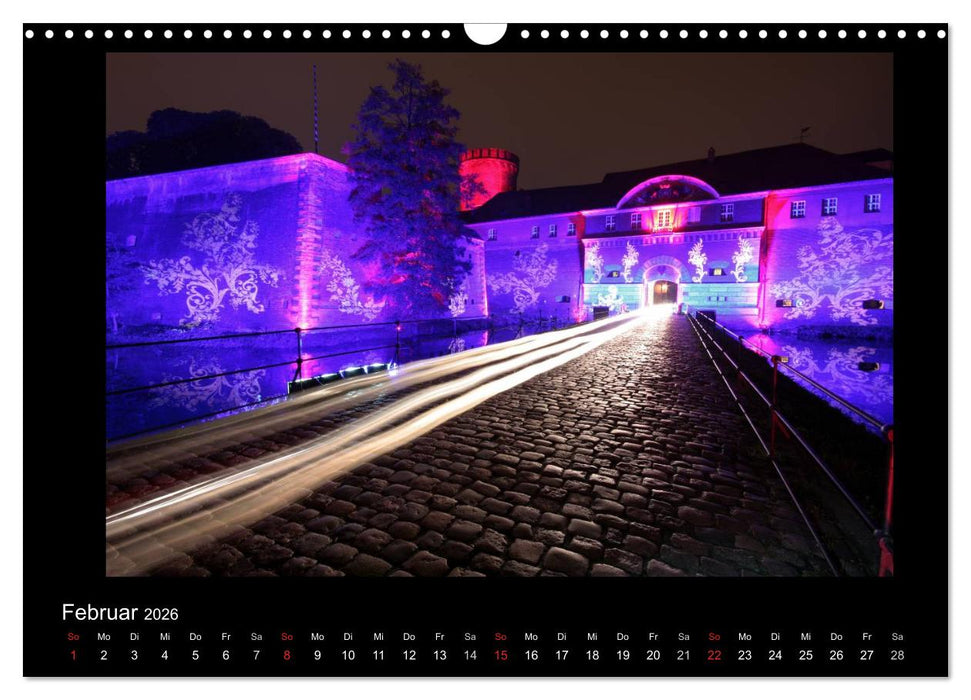 Berlin bei Nacht 2026 (CALVENDO Wandkalender 2026)