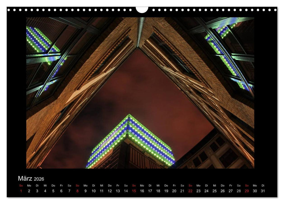 Berlin bei Nacht 2026 (CALVENDO Wandkalender 2026)