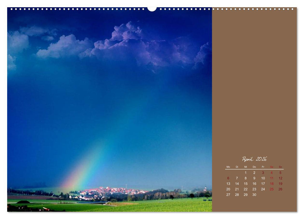 Bauernregeln für das ganze Jahr (CALVENDO Premium Wandkalender 2026)