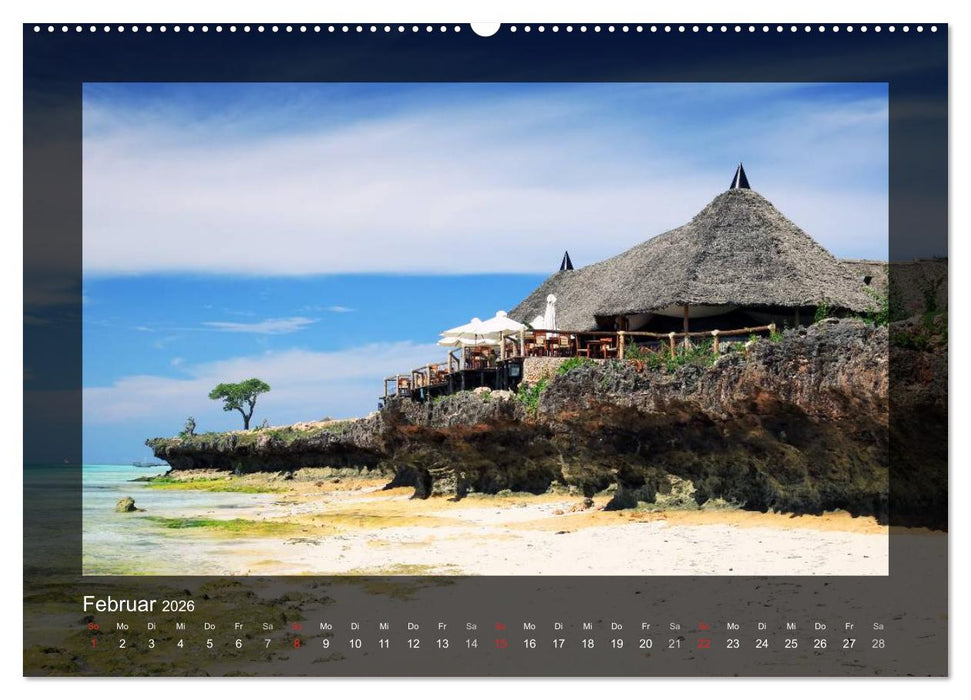 Sansibar (CALVENDO Premium Wandkalender 2026)