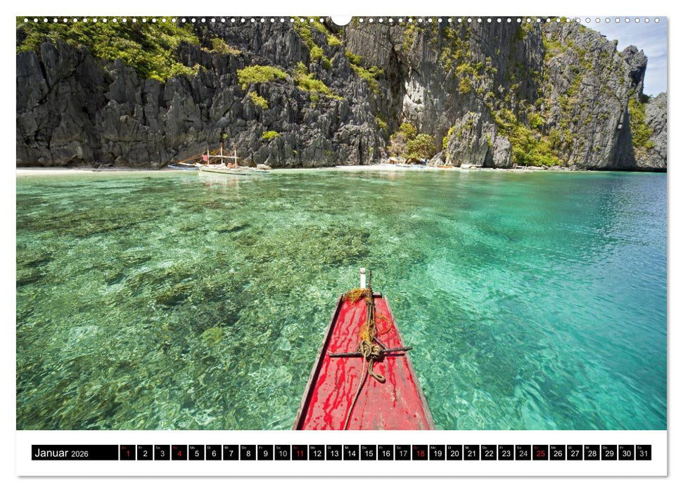 Palawan (CALVENDO Wandkalender 2026)